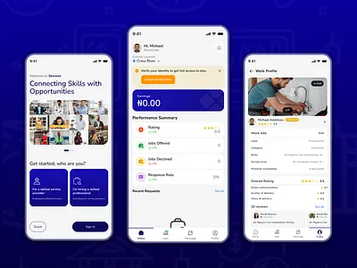 Skonnet Mobile App branding graphic design ui