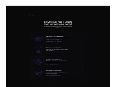 Contract — Validation System analytics blockchains contract staging dark mode dashboard developer graphic design interface design landing page morva labs product design productivity saas simulation ui ui design ui ux validation web design website