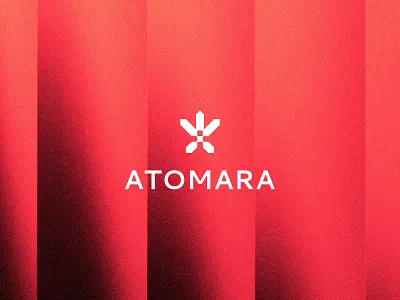 Atomara branding game human logo simple studio super