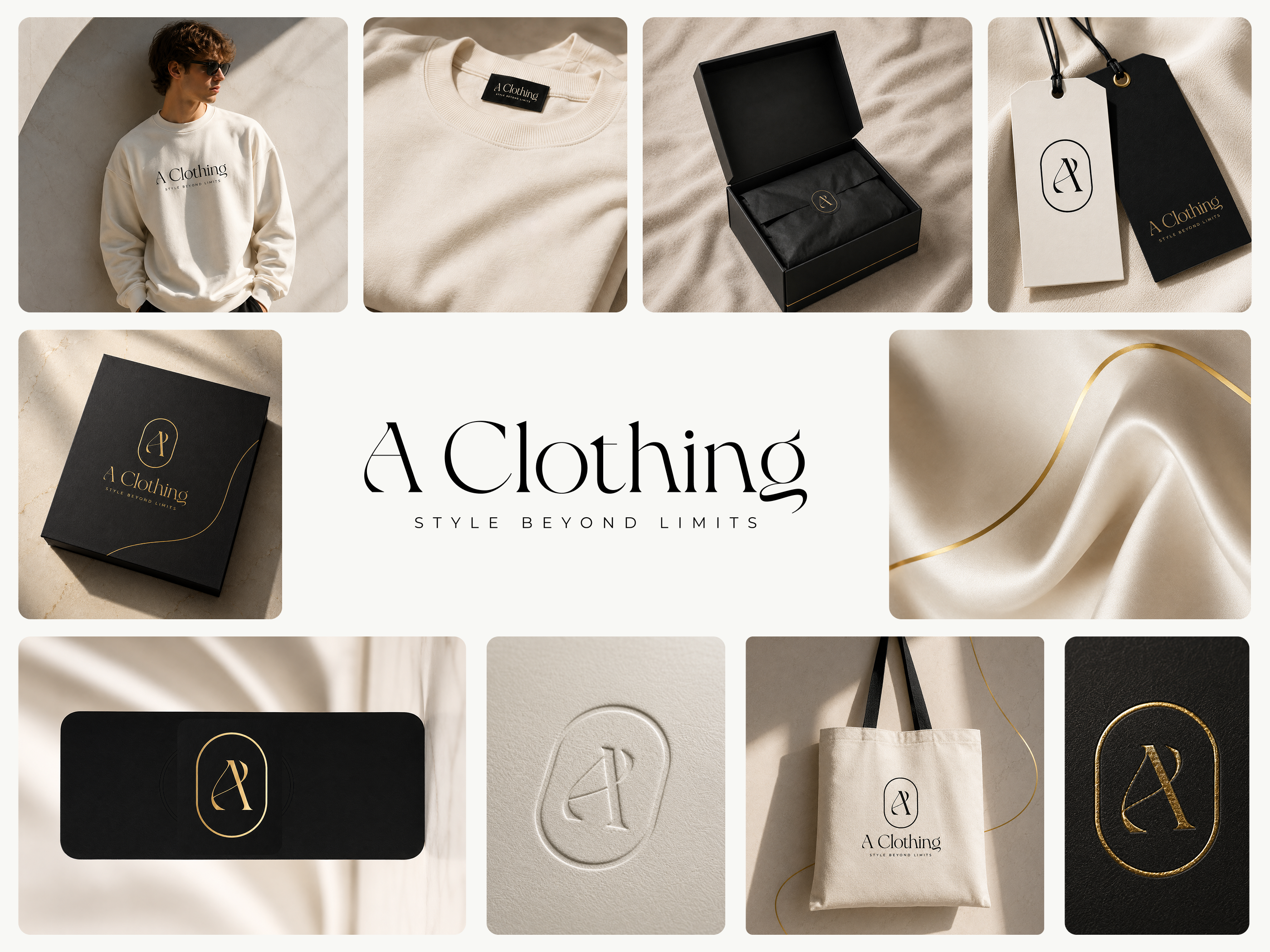 Example of Luxury Clothing  Fashion Logo & Branding