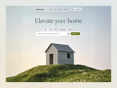 Homevera - Real Estate Landing Page broker building buy and sell construction dreamhome home homebuying homedecor homeforsale homeownership investing investmentproperty living luxuryliving mortgage openhouse property propertyinvestment realestate tt