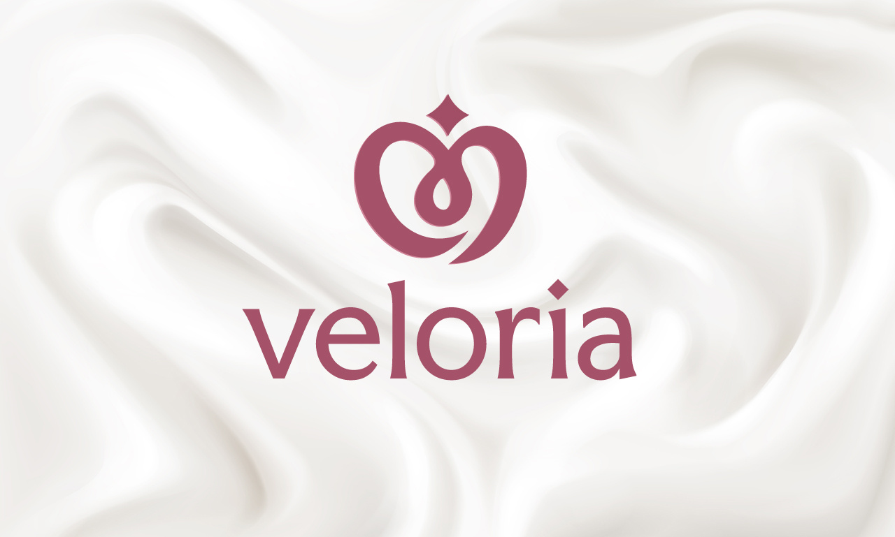 Veloria Logo & branding 3d animation branding graphic design logo motion graphics ui