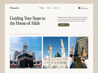 Hajj Travel Website Design agency website hajj hajj umrah hajj agency hajj travel hajj uiux hajj website halal halal tourism halal ui islamic islamic website muslim saudi arabia service agency tour travel umrah umrah agency web design