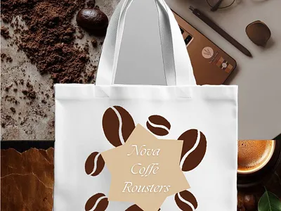 Nova Coffee Roasters — Café Branding & Mobile App Concept branding cafe cafe app coffee coffee roasters coffee shop dark theme espresso figma food app latte minimal mobile app modern ui ordering app specialty coffee takeaway ui design ux design web design