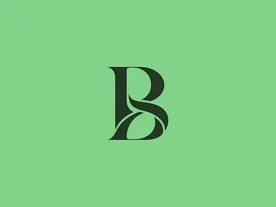 B Leaf Mark — Nature Brand Logo & Identity Design brand identity design brandidentity branding creativedesign design graphic design letterform logo logo logo mark design logodesign minimal logo modernlogo nature branding negative space logo startup branding