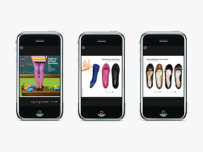 JCPenney: Digital Catalog iAd Concept advertising app concept design ui
