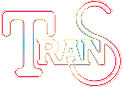 Trans apparel designs apparel digital trans typography vector