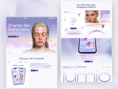 UI-UX for AI Healthcare design interface product service startup ui uiux ux web website