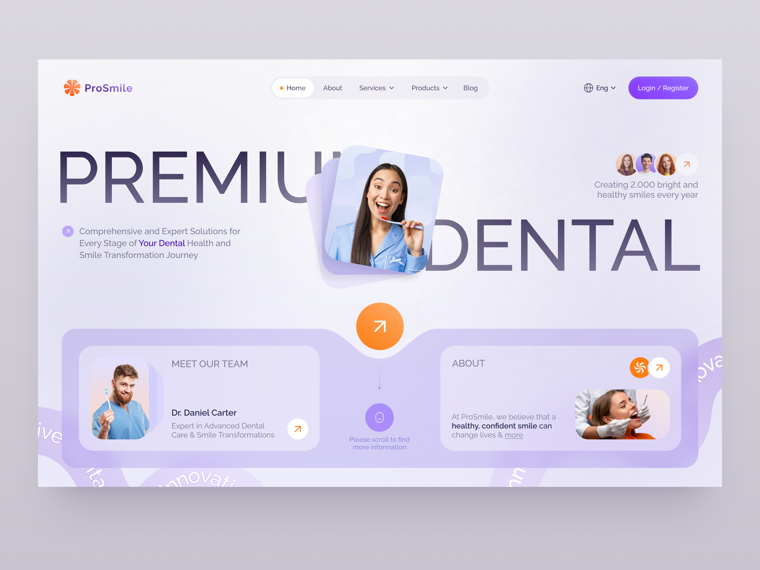 Example of Healthcare UI/UX Design