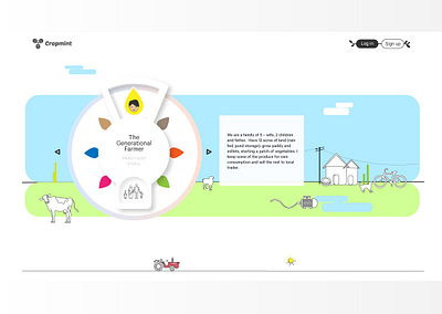 Landing Page Design branding illustration product design ui ux vector