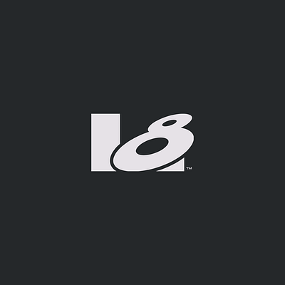 L8 Studios branding graphic design logo
