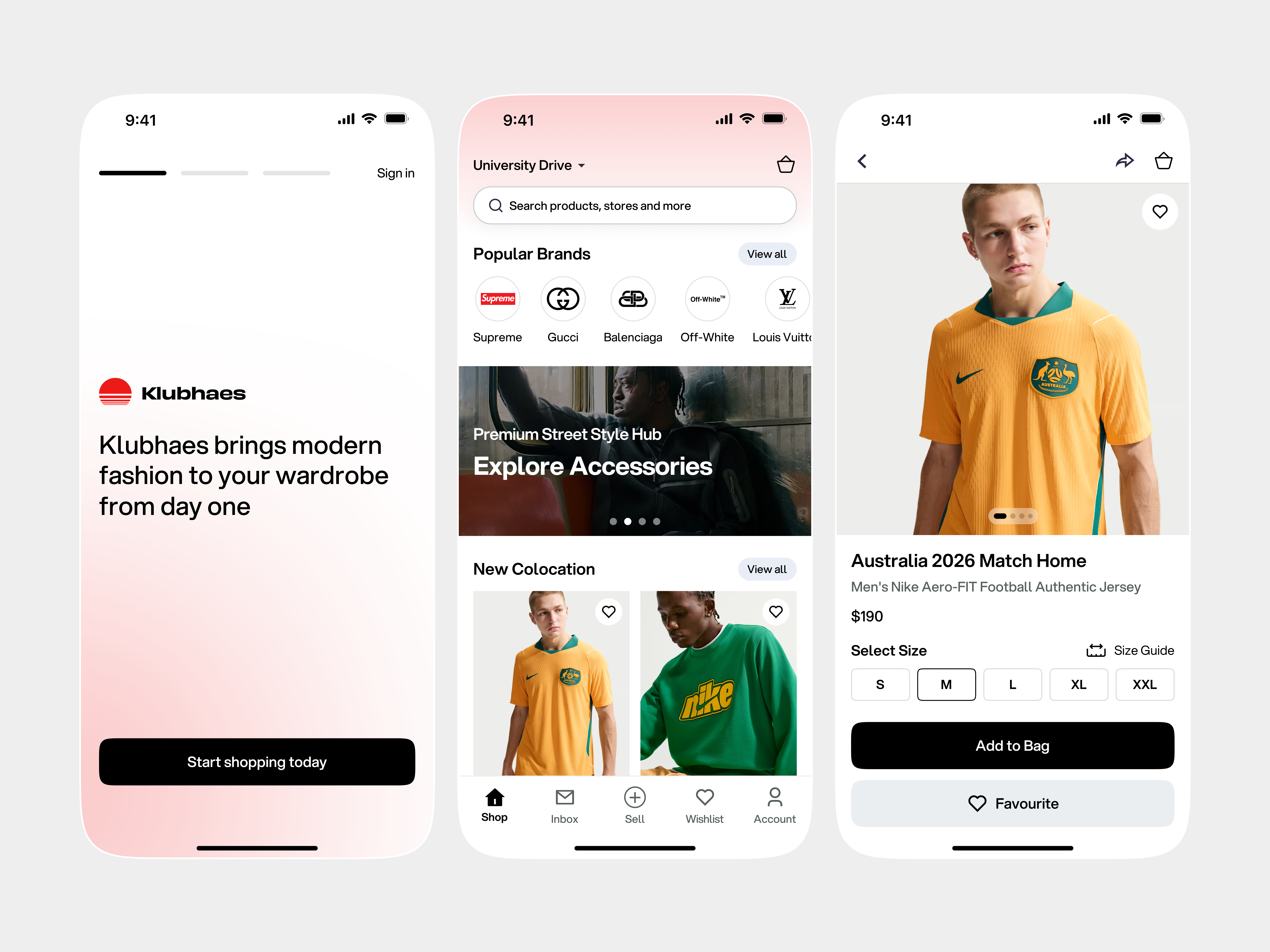 Klubhaes Streetstyle Fashion e-commerce app clothing conversion rate optimization design inspiration ecommerce figma interface design ios lifestyle app mobile app design mobileappdesign modern ui online shop product design responsive retail saas shopify shopping app sportswear ui ux design