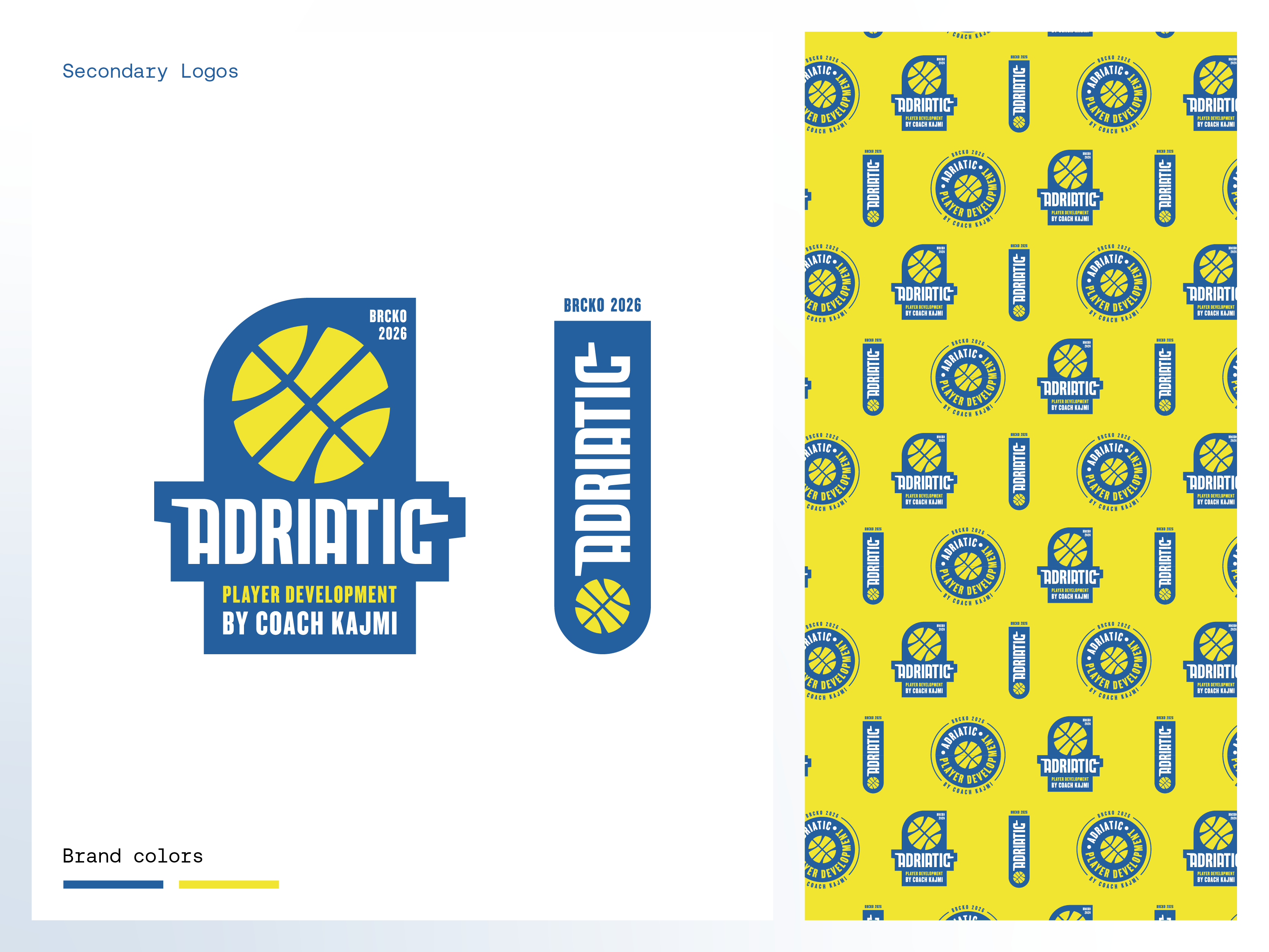 Adriatic Player Development - Basketball Camp Secondary Logos