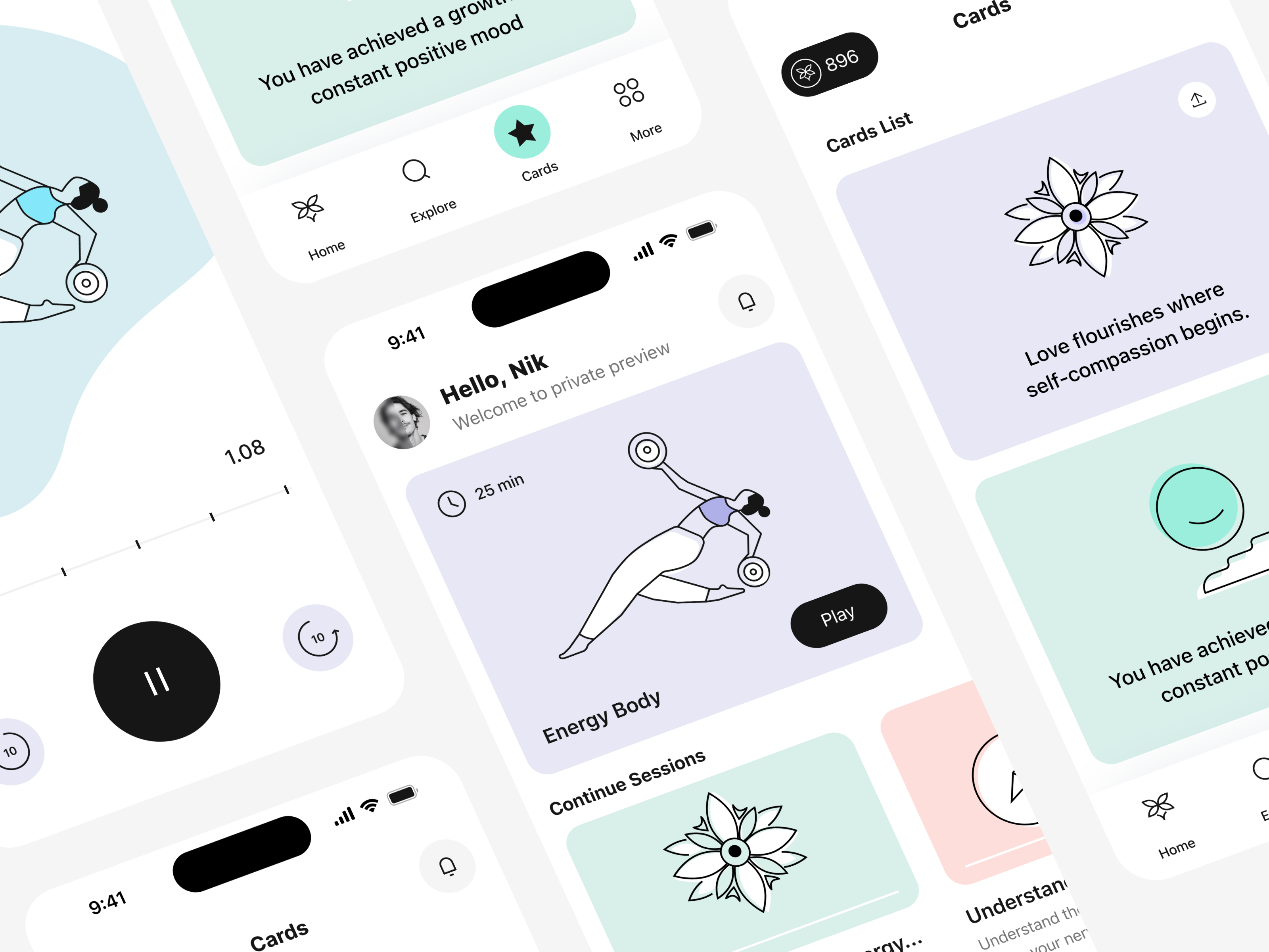 Relaxation Mobile App