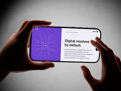 Landing page for an AI-powered fintech platform branding design fintech graphic design logo minimal redesign saas ui ui elements ux uxdesign web design webdesign
