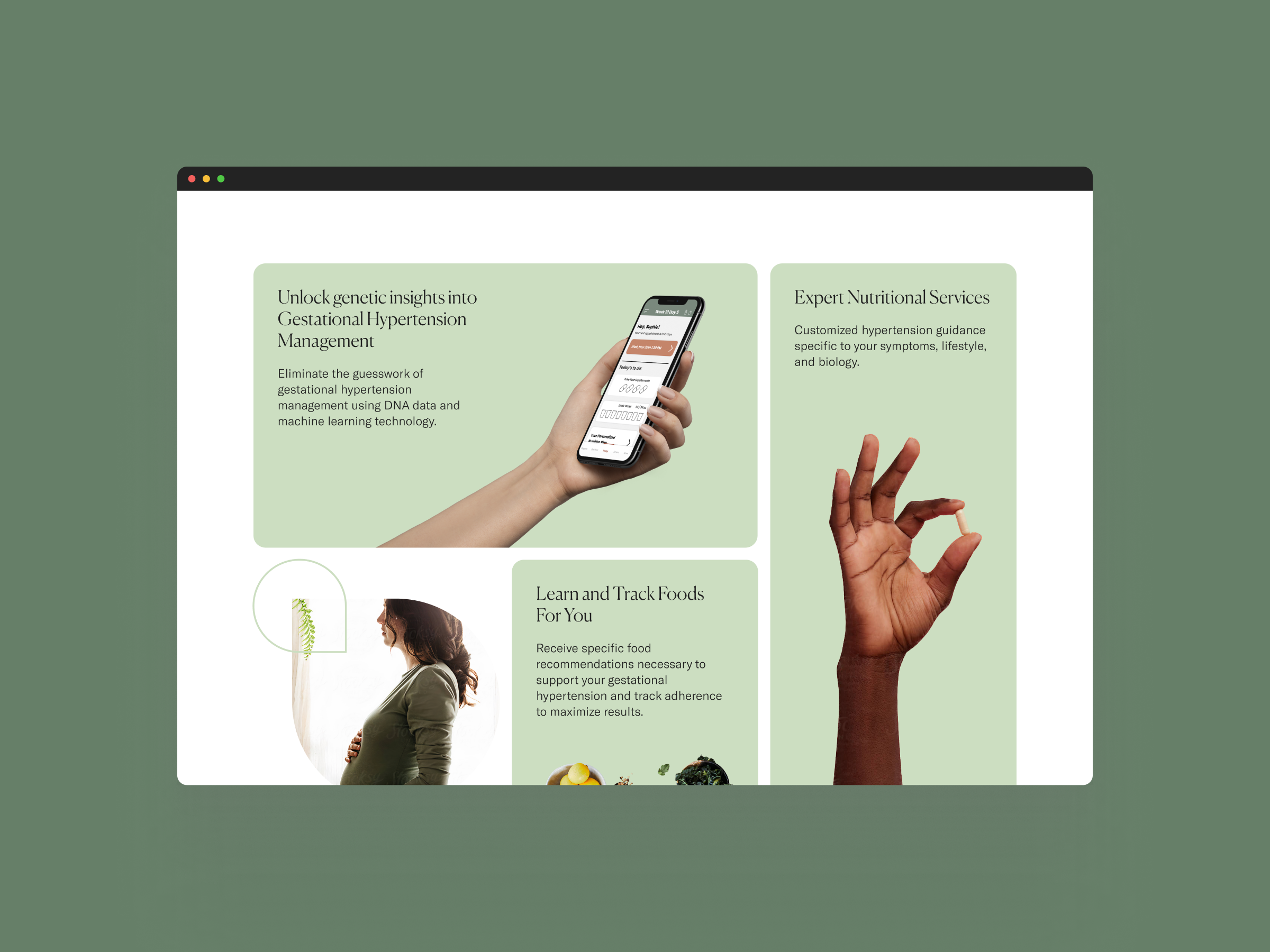 Designing the Nine Moons Digital Experience app design branding design design system digital product graphic design health health tracking landing page logo mobile app design pregnancy app product design ui uiux ux web design website design wellness app womens health