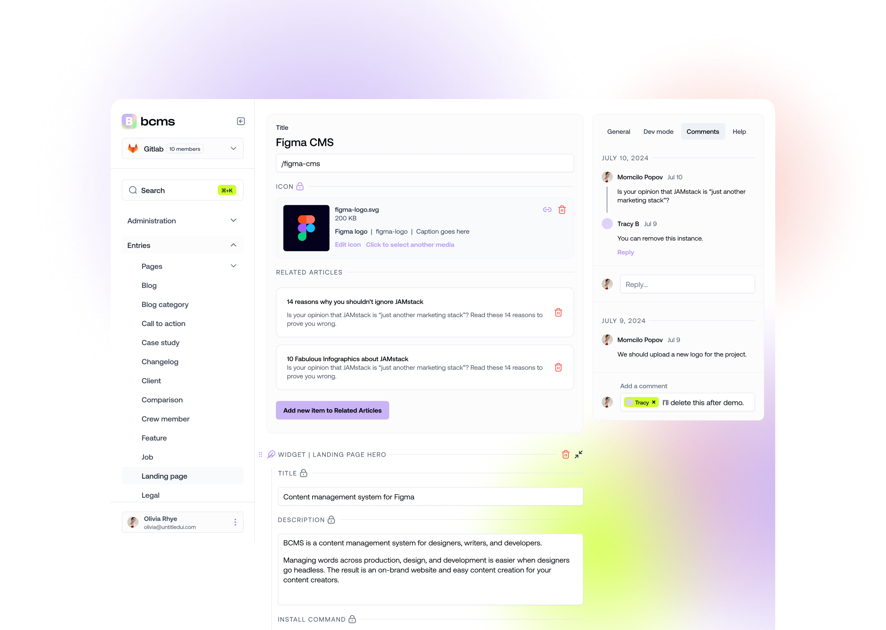 Designing a Headless CMS for Developers & Content Teams admin dashboard b2b saas cms design content platform dark mode dashboard ui design system developer tools headless cms interface design platform design product design responsive design saas software design startup ui design uiux ux design web app