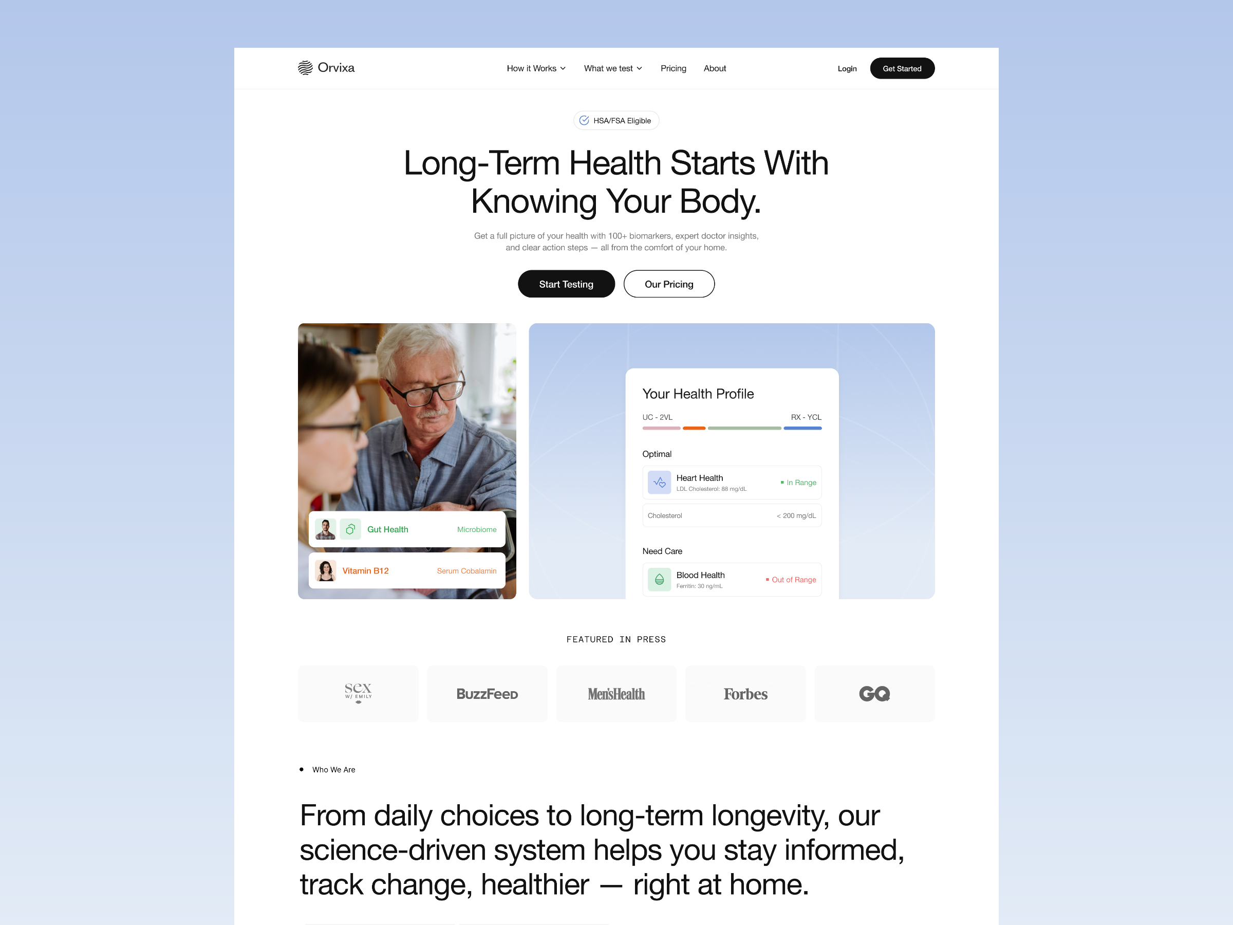 Telehealth - Lab Test Landing Page Design healthcare website lab test online healthcare test online test product design report telecomunication telehealth telehealth landing page design telehealth website telehealth website design telemedicine user experience
