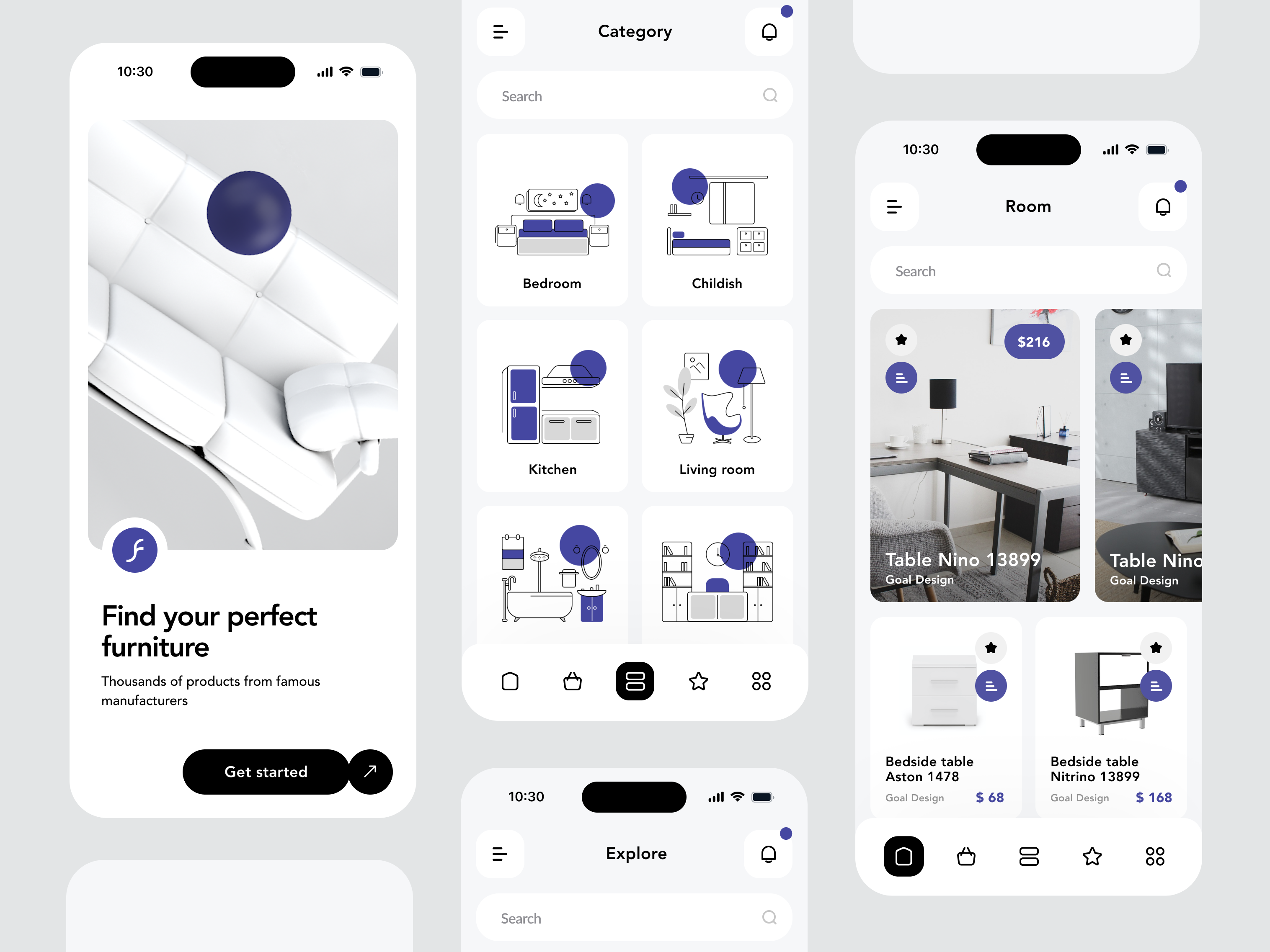 Furniture Discovery & Shopping Platform 3d 3d illustration android application animation branding dashboard ecommerce ecommerce app furniture marketplace graphic design illustration interiordesign ios application marketplace mobile app mobile commerce online marketplace productdesign ux ux ui design