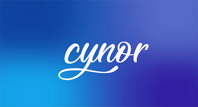 Cynor Logo Animation animation branding design graphic design icon illustration logo minimal motion graphics typography ui ux vector