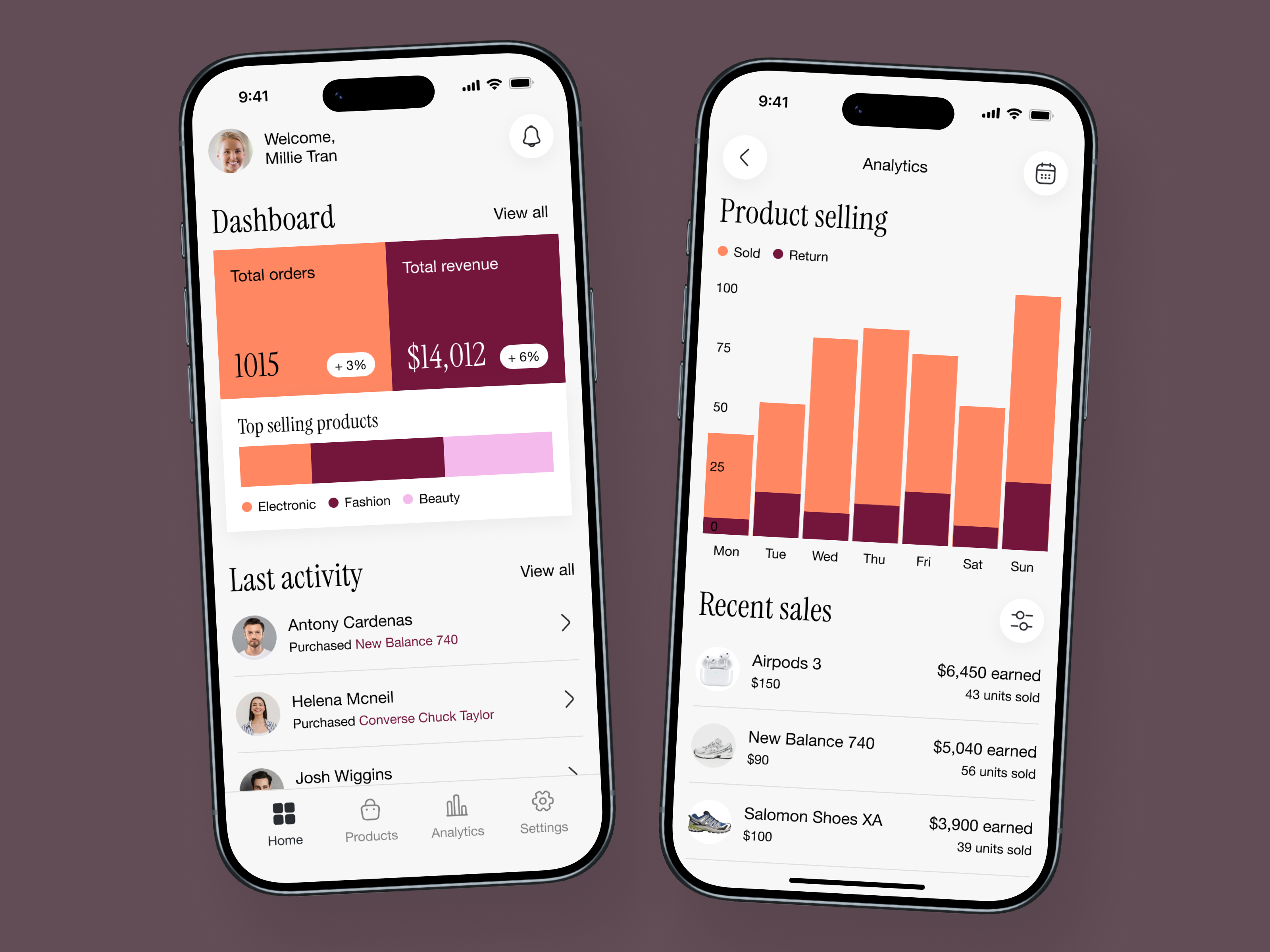 Retail Inventory Tracking Mobile App Design
