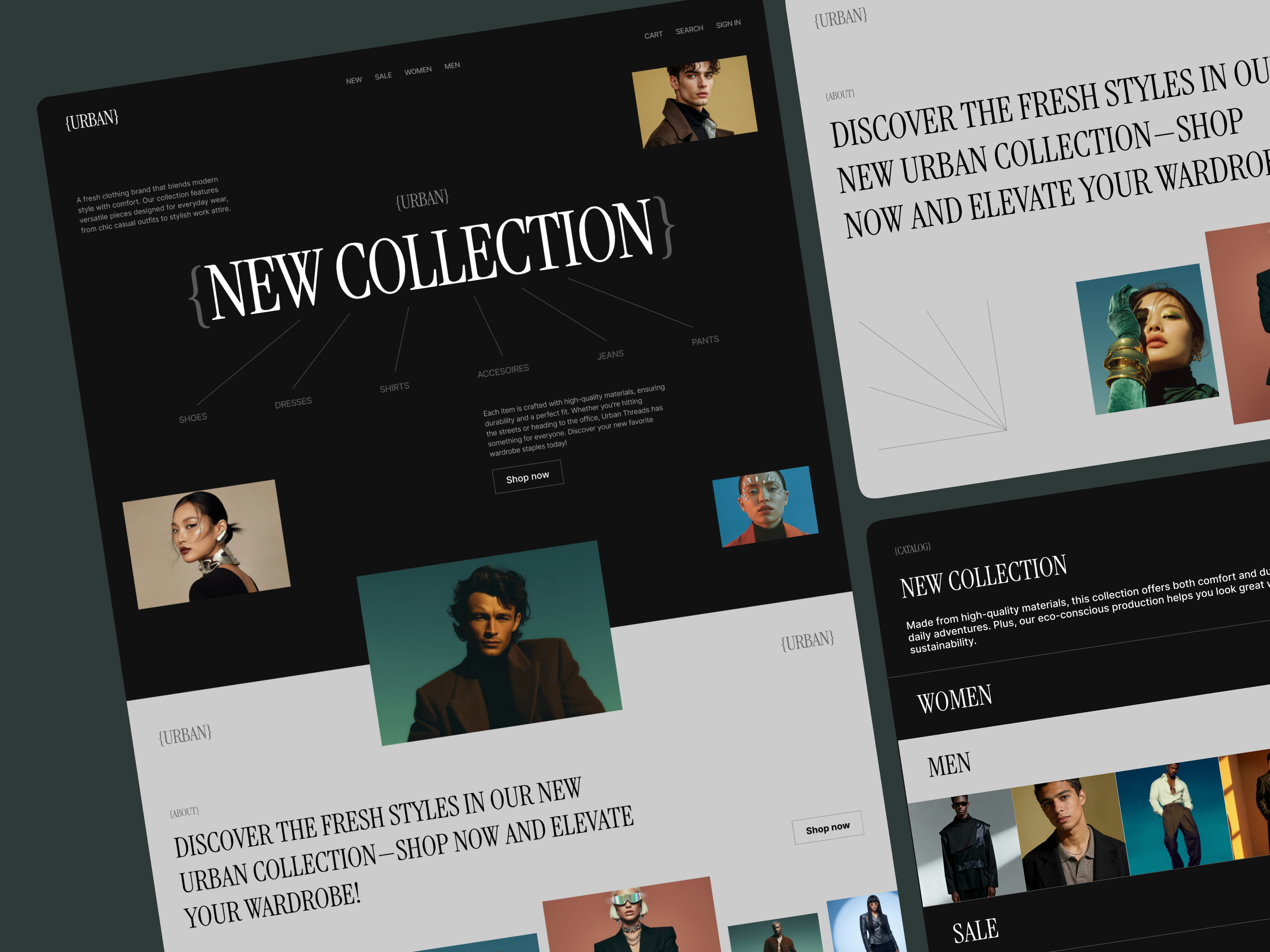 Luxury Fashion E-commerce Store