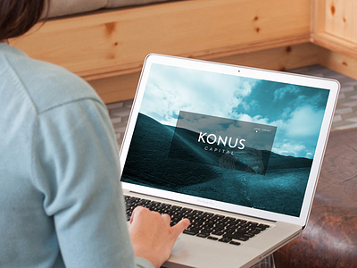 Konus Capital branding design graphic design product design typography ui ux