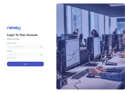 Endpoint Login Dashboard dashboard login system ui