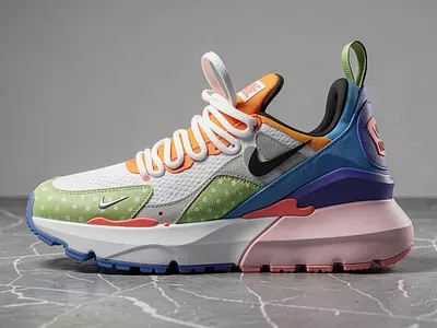 Let's use AI to create a shoe. 3d air max basketball shoes branding casual shoes design flat sneakers flyknit hiking boots illustration leather shoes nike running shoes skate shoes sneakers