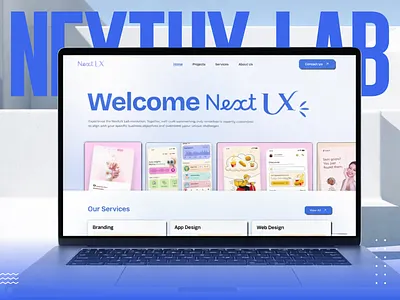 Next UX - Design Agency Website framer ux ux design websitedesign