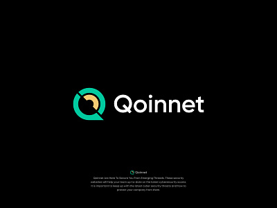 Qointet-Tech Logo Design branding digital logo logo design logo designer modern network security tech technology