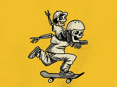 Go Skateboarding-Day character character design illustration skate skateboarding