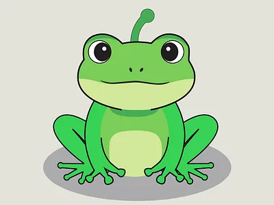 Frog animotion animation branding graphic design logo motion graphics ui