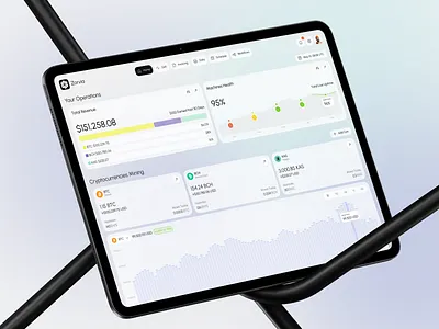 Zorvia - Web3 Mining Infrastructure Platform | Fivecube app design clean ui crypto crypto app cryptodesign design fintech fivecube logo mining app product design saas startupdesign ui ux web3