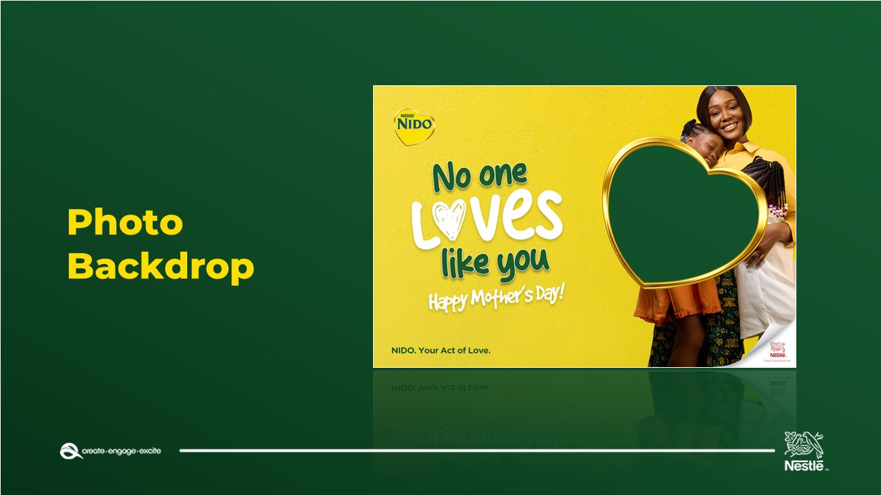 CWAR Mother's Day Internal Launch Proposal 3d branding environmental design event branding graphic design logo
