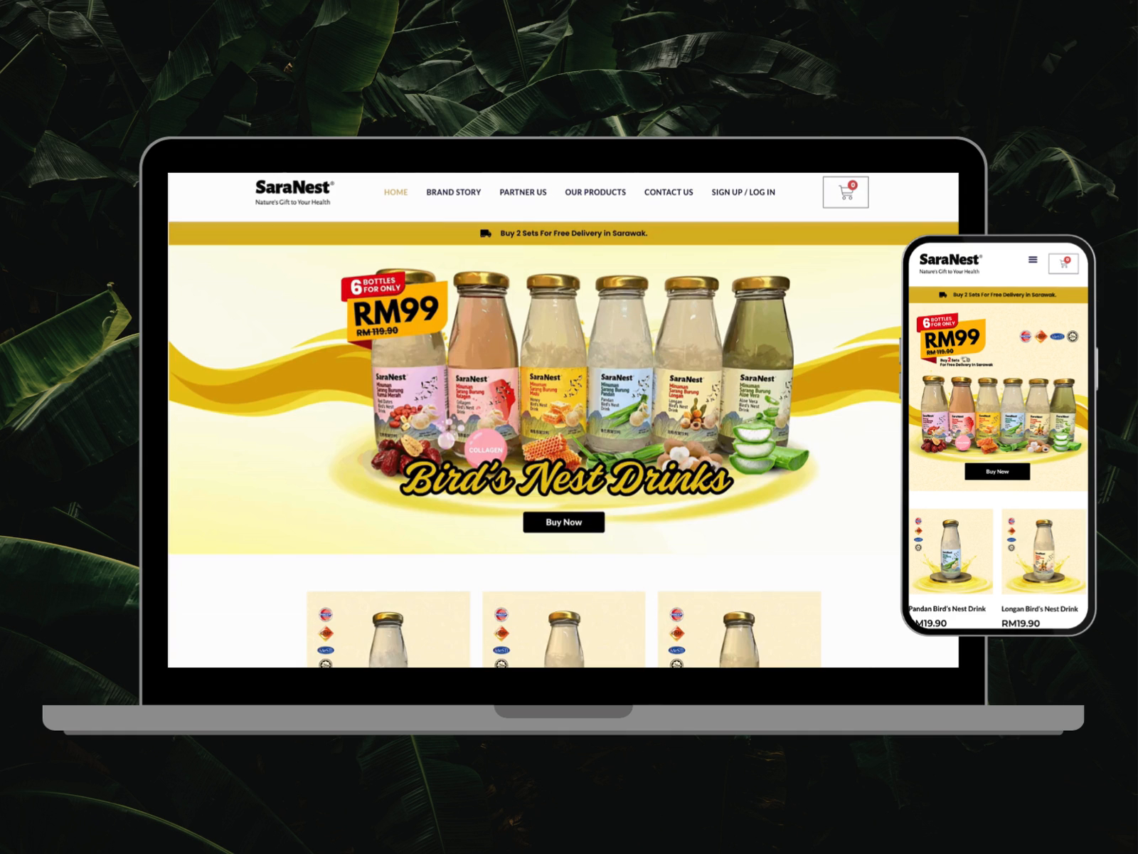 Example of E Commerce Website 
