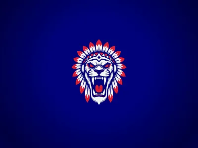 Apache Lion Logo For Sale. apache apache lion bussines casino elegant exclusive industrial lion logo logo for sale modern ndians powerpoint professional royal service simple strong tribe unique vector
