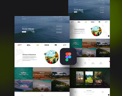 Adventure - Wix and WordPress Landing Page agency buyer company design divi divi builder divi theme elementor pro illustration logo web design wix wix ecommerce wordpress