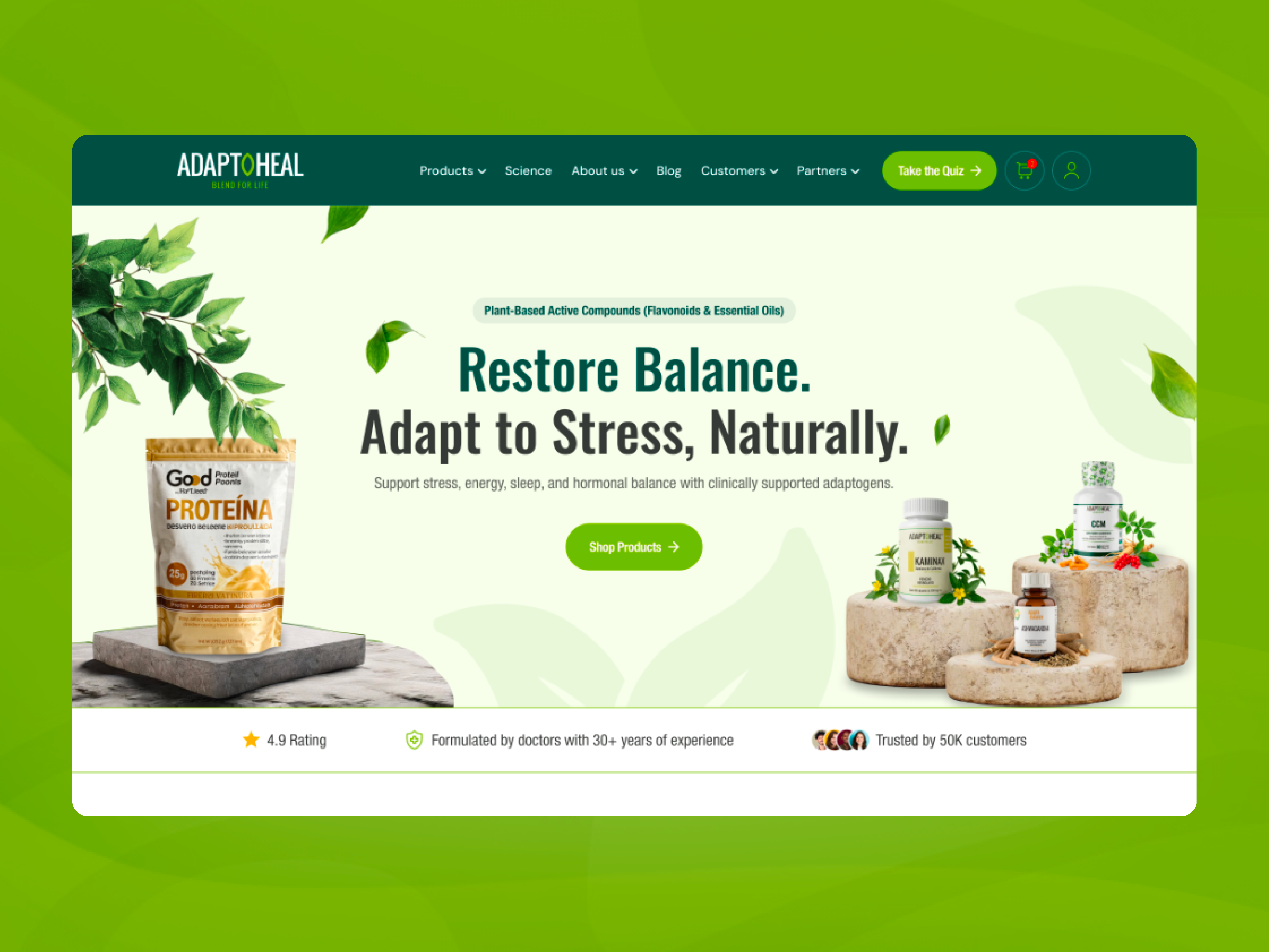 Adaptoheal Suppliment Brand Store