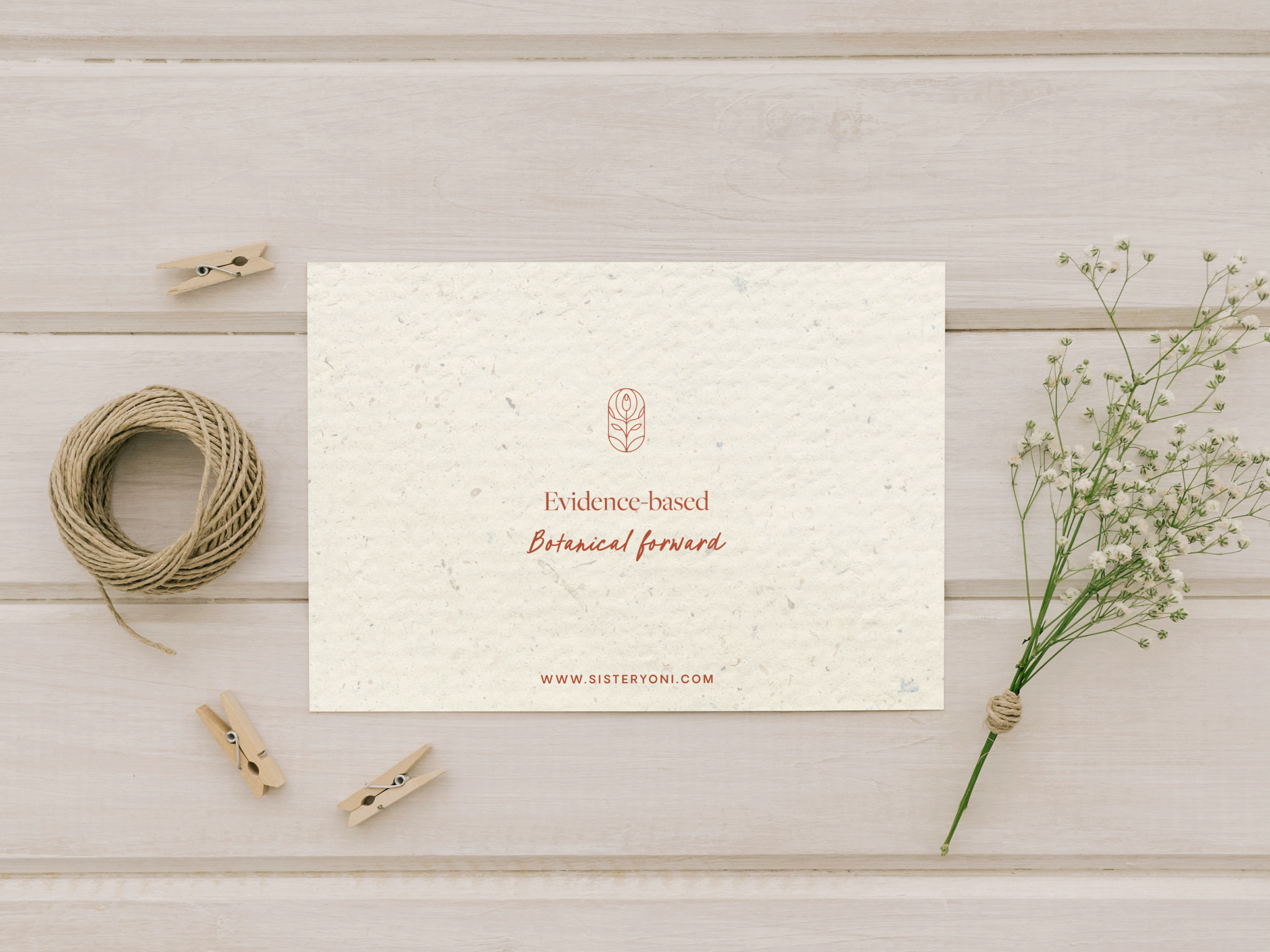 Branding & packaging design for Sister Yoni women's lotion brand
