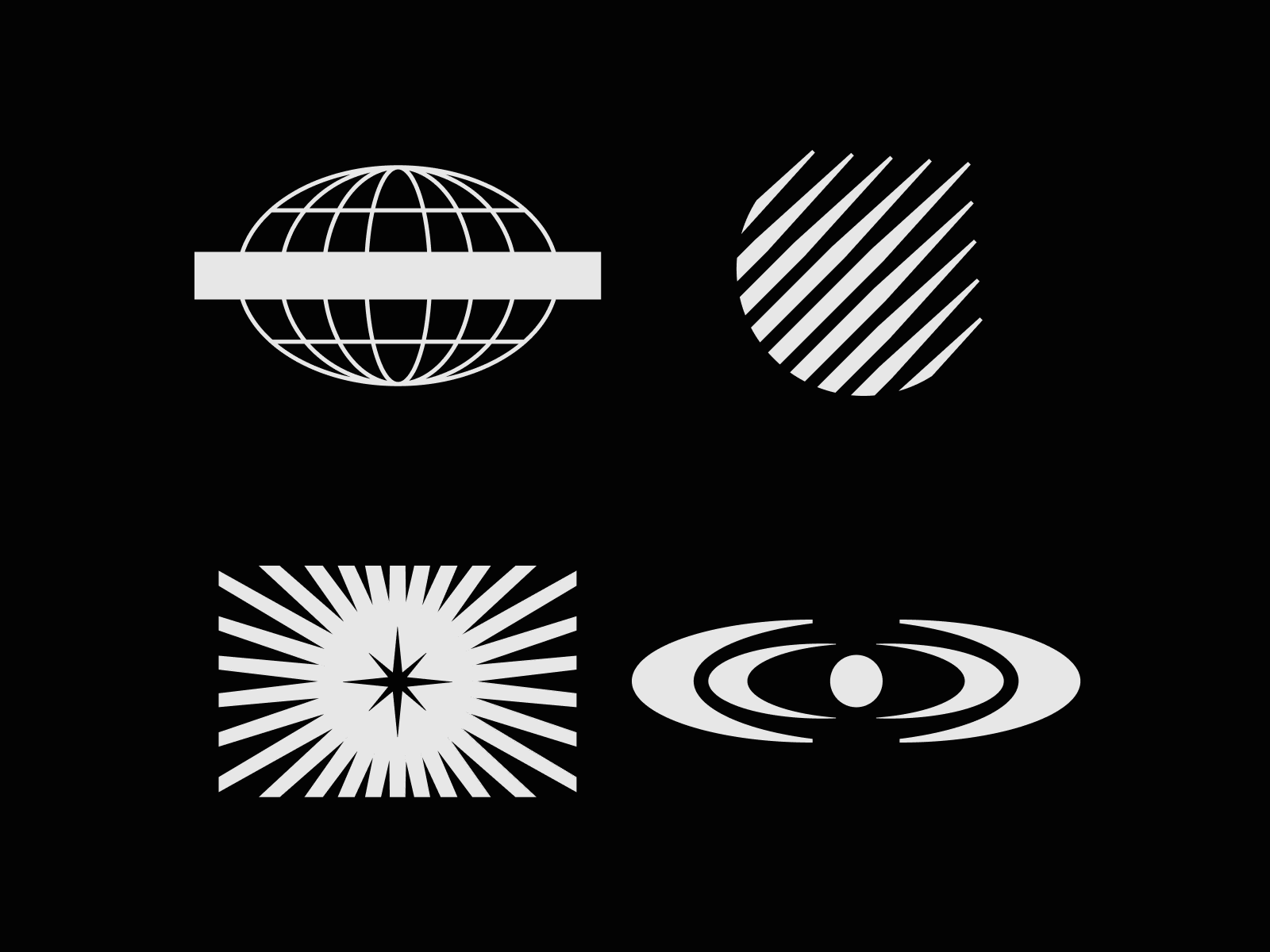 Space logo collection