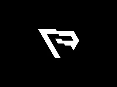 Flag Logo Design abstract branding design flag geometric graphic design letter p logo logo design minimal logo minimalist modern logo monogram racing sport startup tech vector visual identity