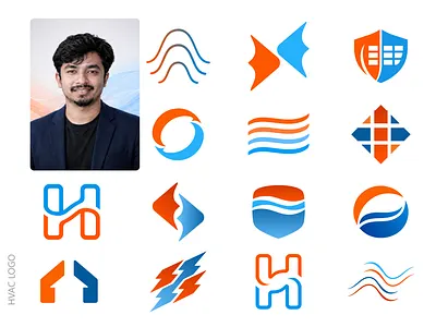 Modern HVAC Logo Collection — Heating & Cooling Brand Marks air conditioning brand identity branding corporate branding geometric logo heating cooling hvac hvac logo icon design identity design logo archive logo collection logo designer logo inspiration minimal logo modern logo service branding symbol design tech branding visual identity