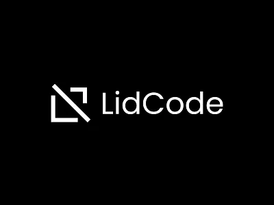 Lidcode app icon brand development brand identity branding logo minimal minimalistic simple logo