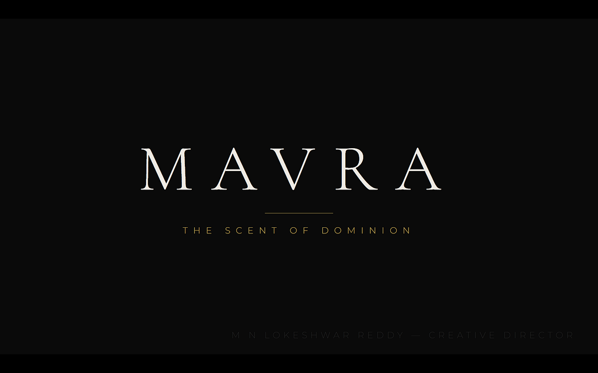 MAVRA — Luxury Fragrance Brand Direction Image 0
