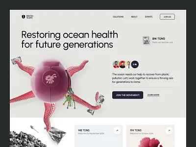 Social Awareness Website awareness clean health landing page social web design website website design