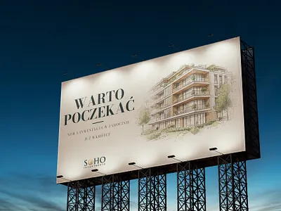 Billboard Design I SOHO INVESTMENTS billboard design branding graphic design