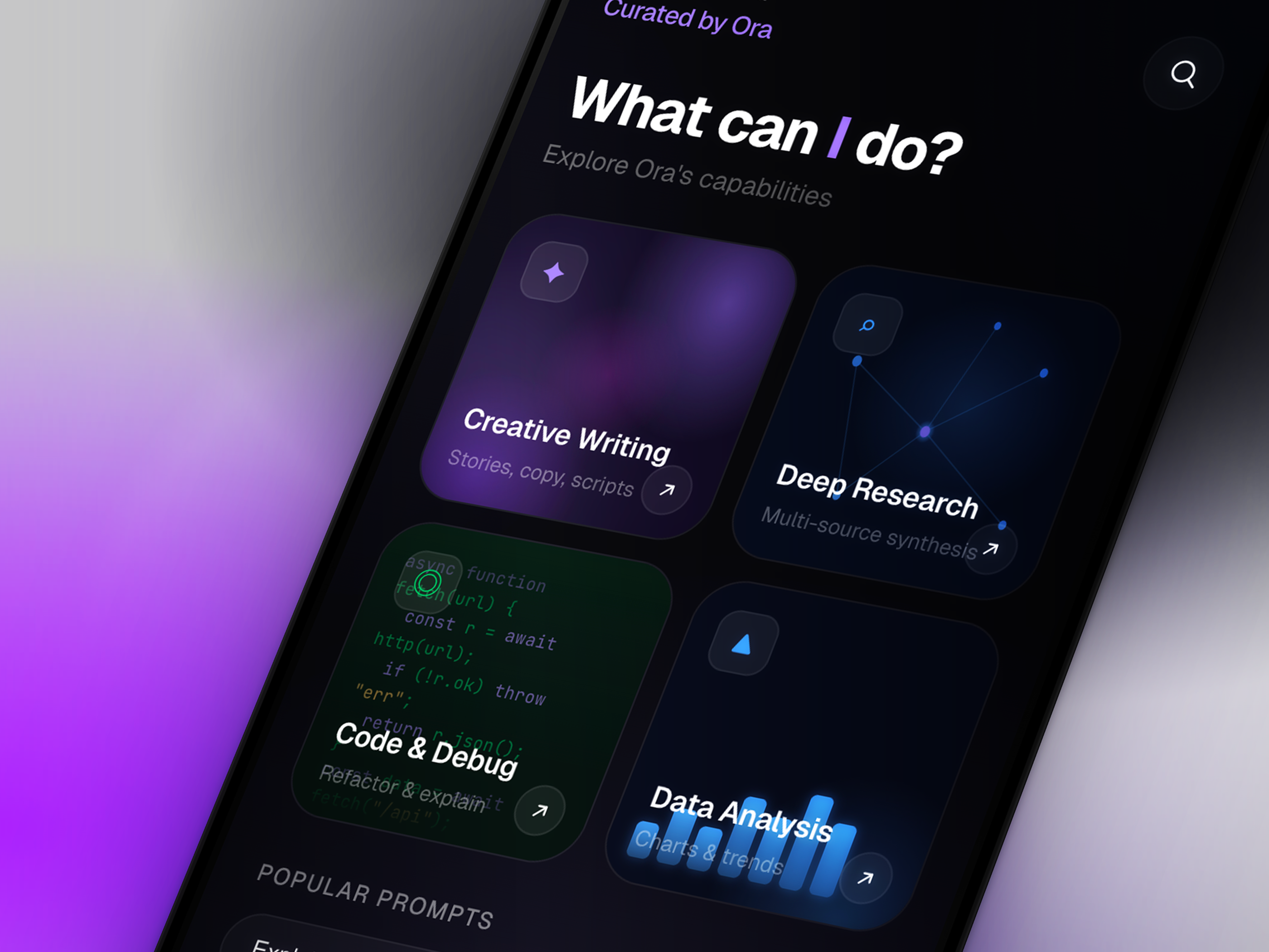 Example of Ora — Your AI Co‑pilot for Work