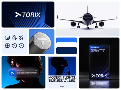 TORIX | Airlines Brand Identity airline brand identity branding