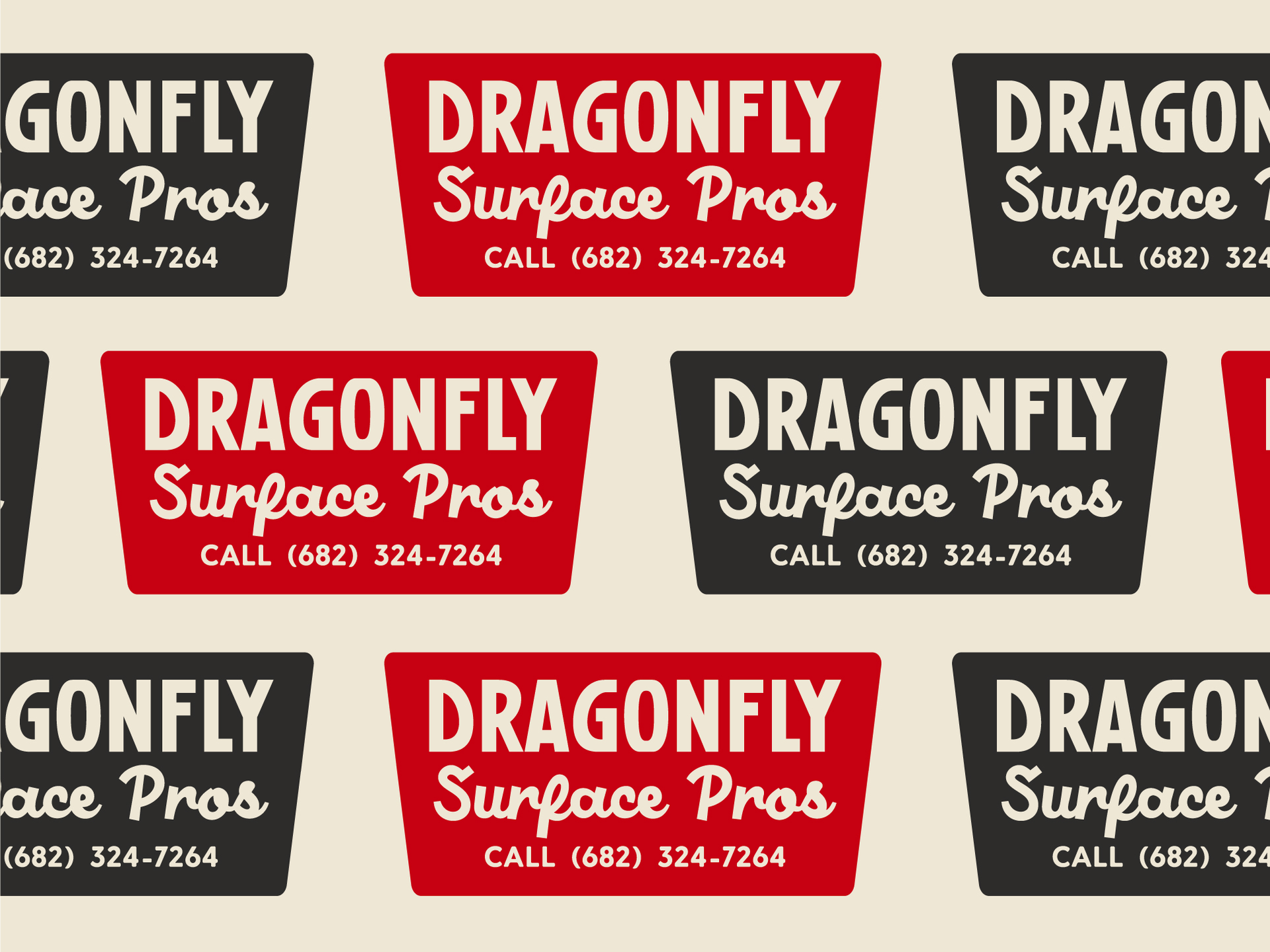 Dragonfly Surface Pros: Logo apparel brand identity branding construction branding contractor branding design graphic design illustration logo logo design service company signage texas utility branding vector visual identity workwear branding